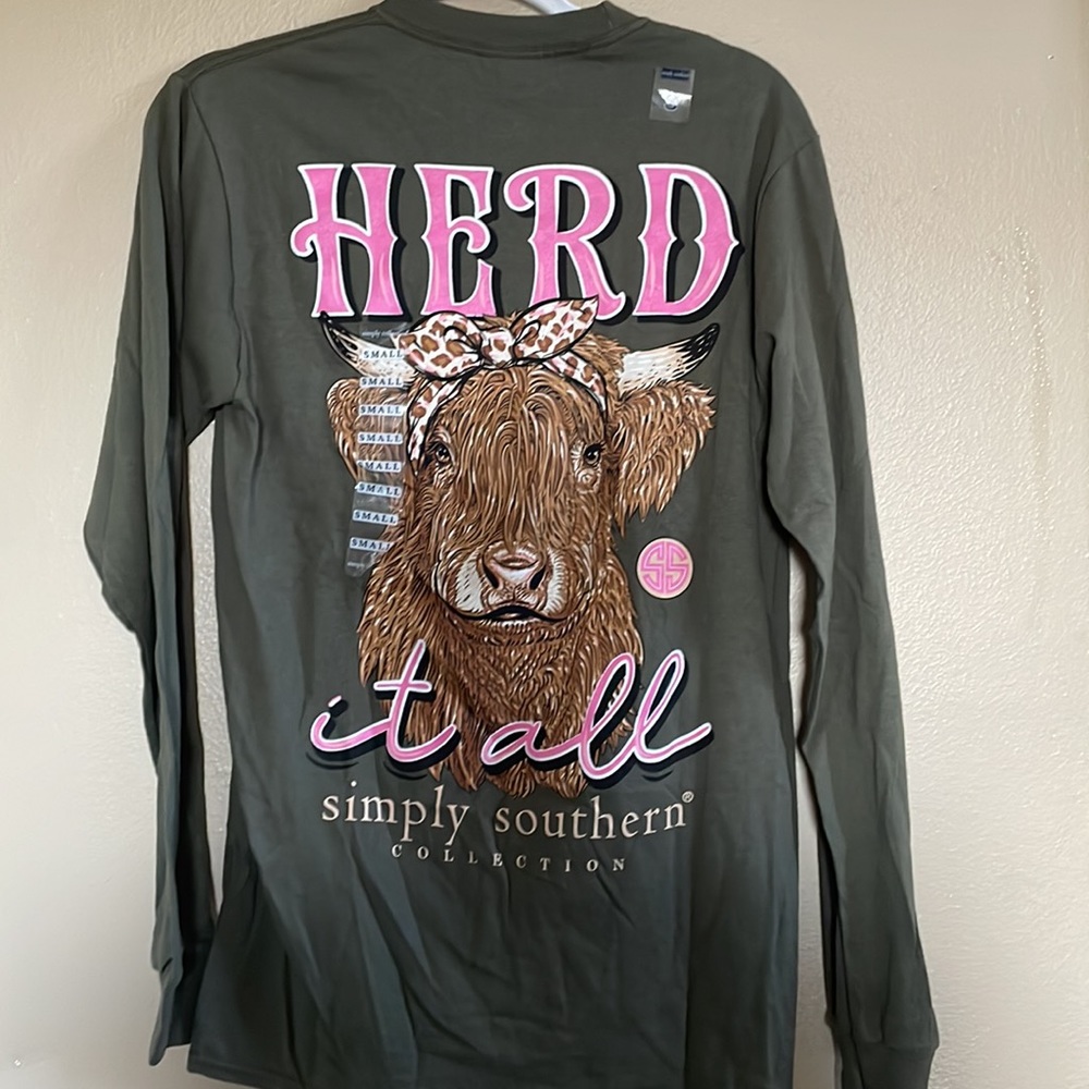 •NWOT SIMPLY SOUTHERN SHIRT•